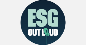 ESG out loud podcast logo