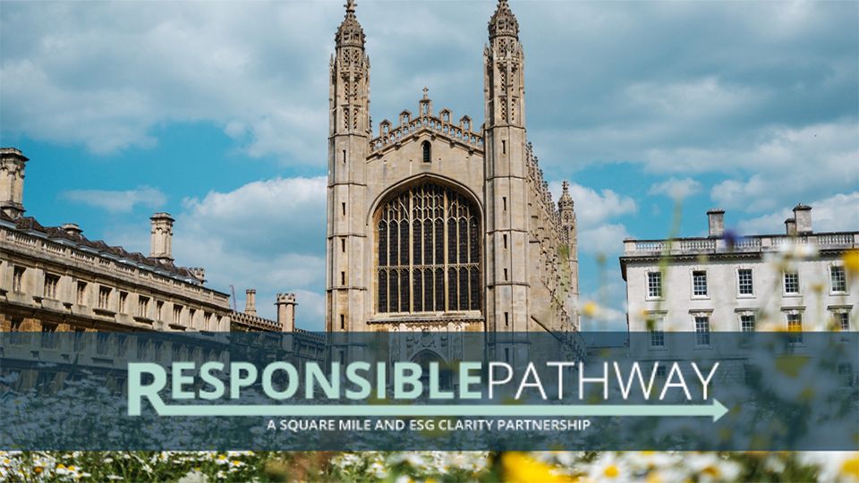 responsible pathway ESG Clarity event Cambridge 2022