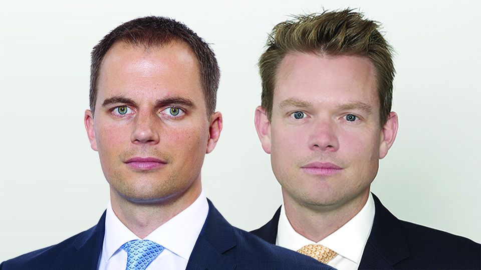 Invesco global equity managers Stephen Anness and Andrew Hall. Co-managers of Invesco Sustainable Global Income fund